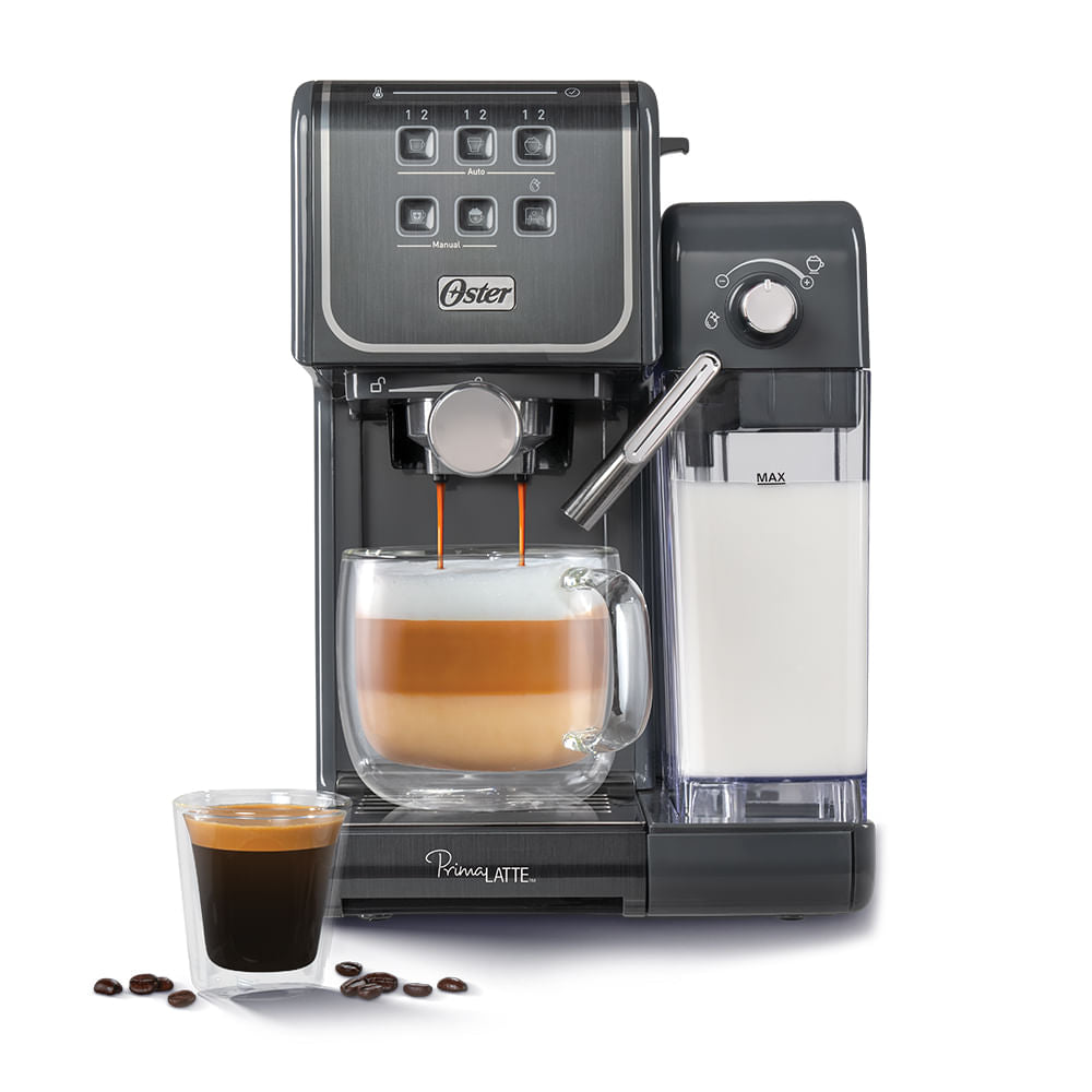 Cafeteira Espresso Oster PrimaLatte Touch para Cápsula, Pó e Sachê
