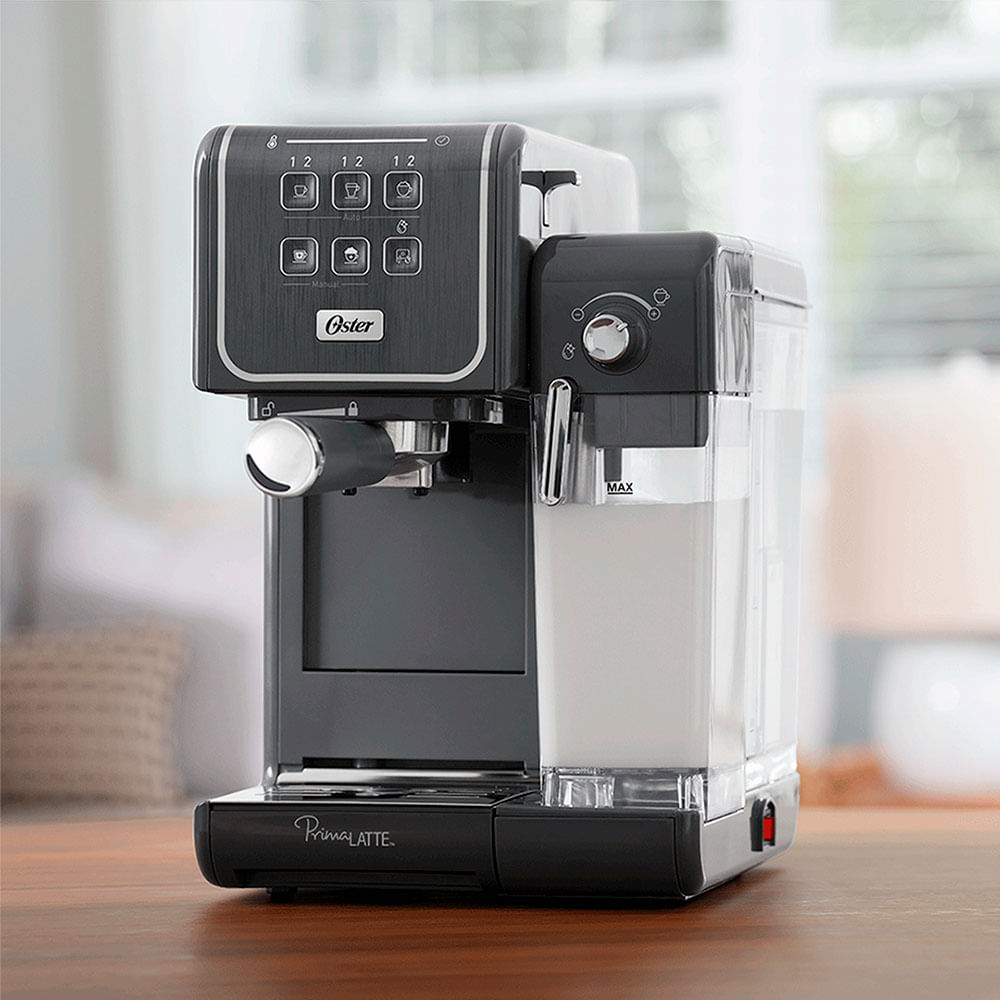 Cafeteira Espresso Oster PrimaLatte Touch para Cápsula, Pó e Sachê