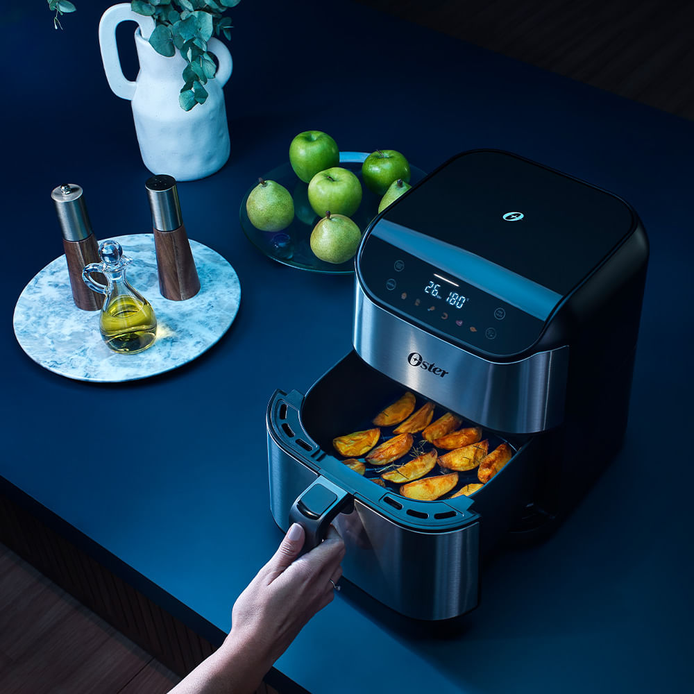 Fritadeira Digital Inox Oster 5L com Painel Touch