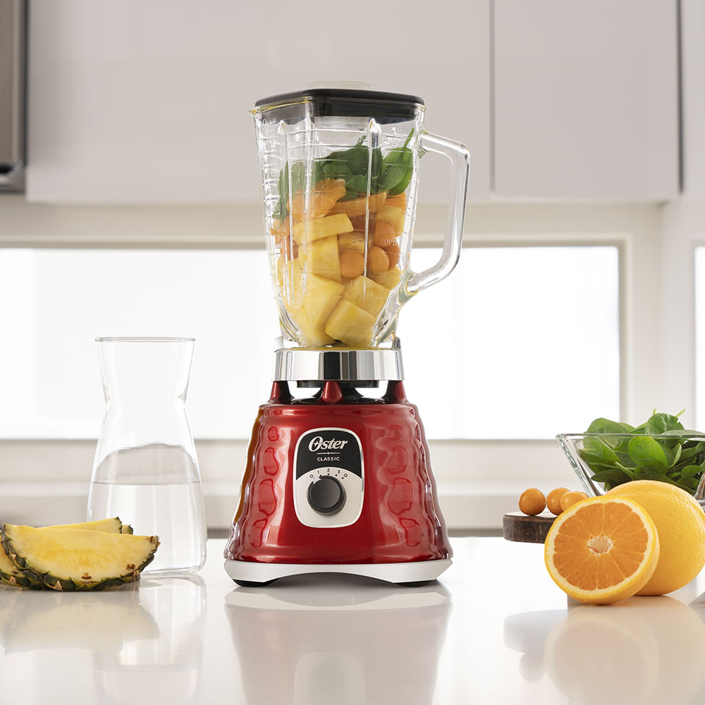 Liquidificador New Osterizer Clássico Vermelho Oster 1,25L