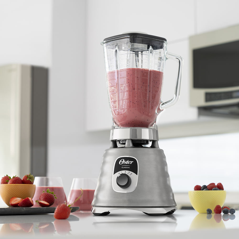 Liquidificador New Osterizer Clássico Aço Escovado Oster 1,25L
