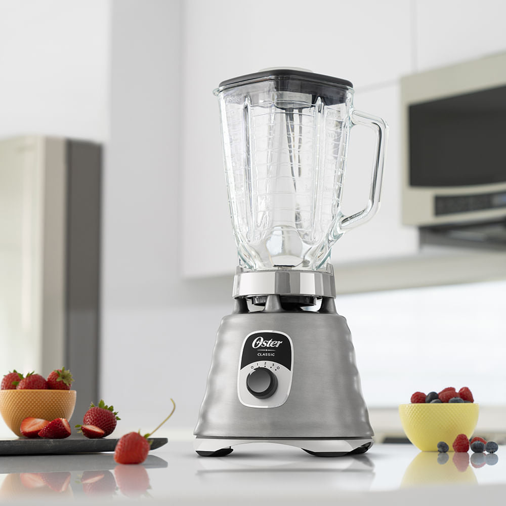 Liquidificador New Osterizer Clássico Aço Escovado Oster 1,25L