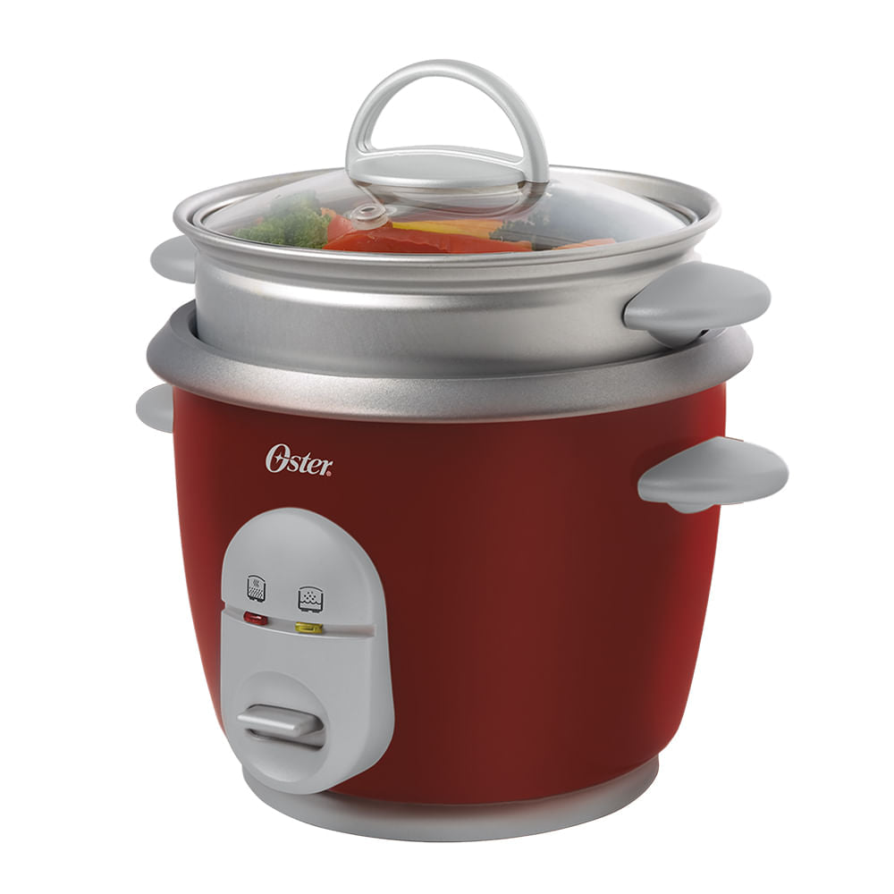 Kit Mixer Delight Vermelho e Panela Facile Oster