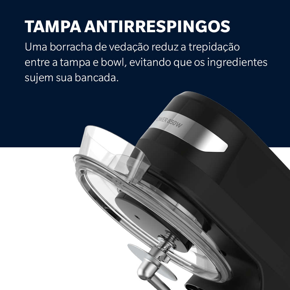 Batedeira Planetária Oster Bowl Inox III