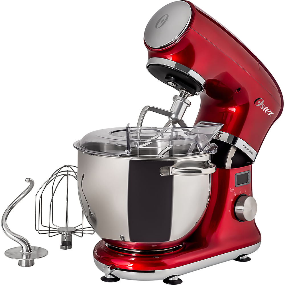 Batedeira Planetária Digital Oster Bowl Inox 5L - 127V