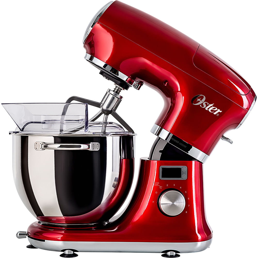 Batedeira Planetária Digital Oster Bowl Inox 5L - 127V