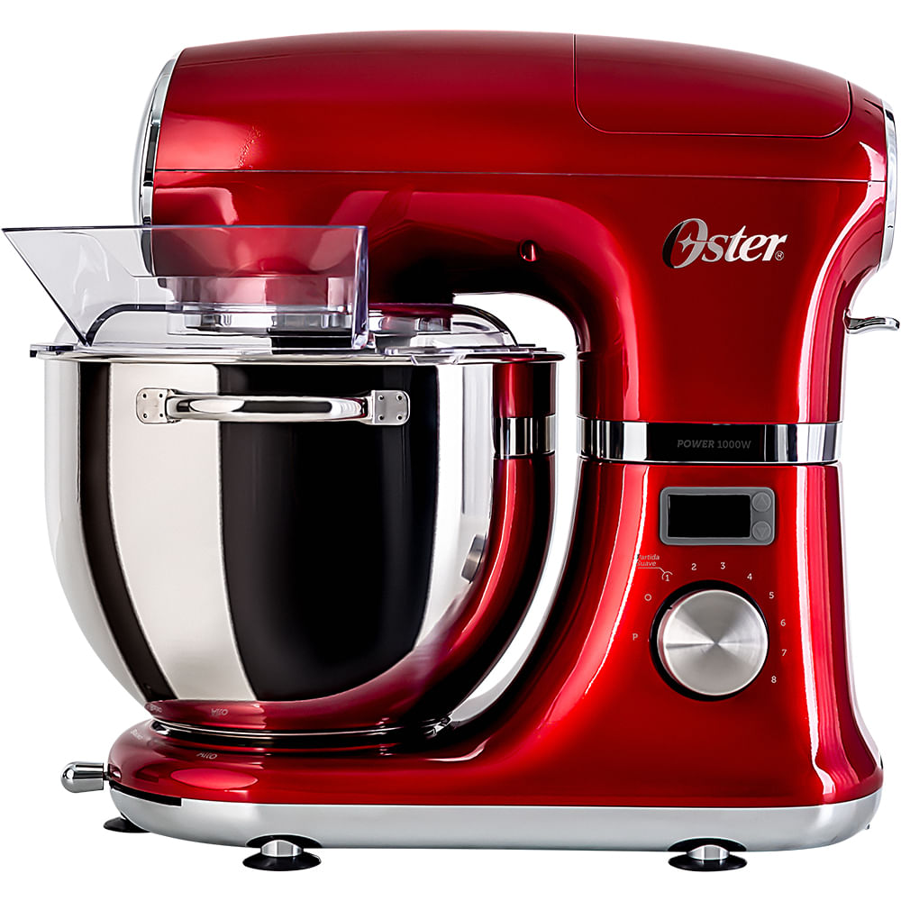 Batedeira Planetária Digital Oster Bowl Inox 5L - 127V