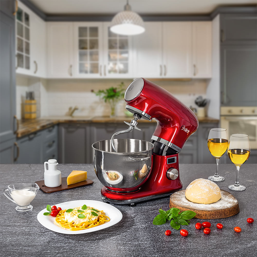Batedeira Planetária Digital Oster Bowl Inox 5L - 127V