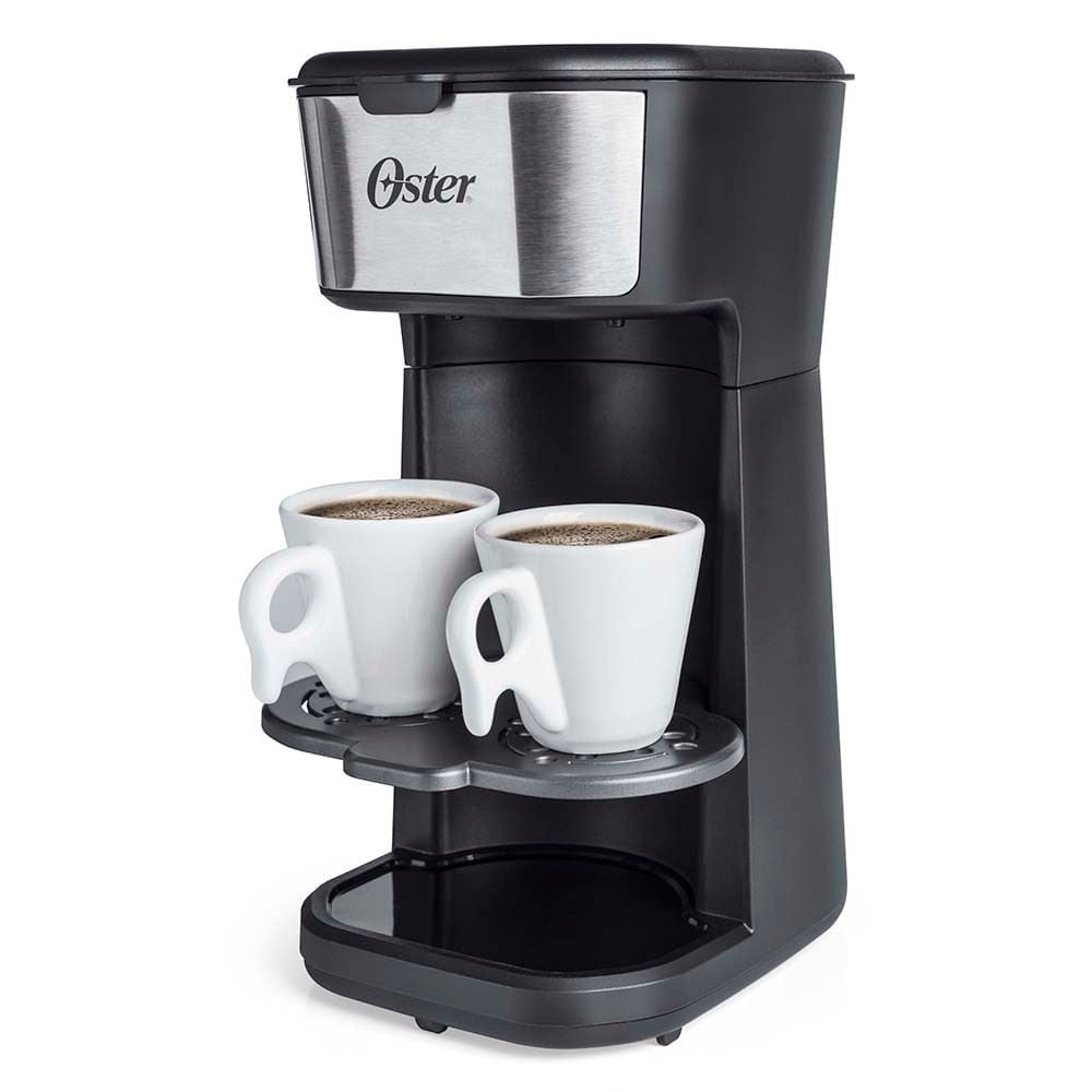 Cafeteira Oster 2Day Inox 2 em 1 com Copo Térmico