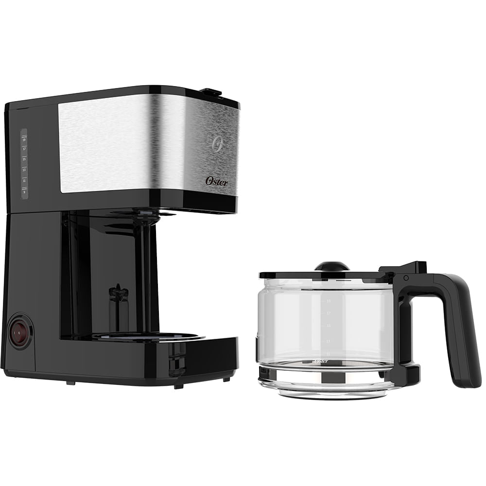 Cafeteira Oster Inox Compacta 0,75L