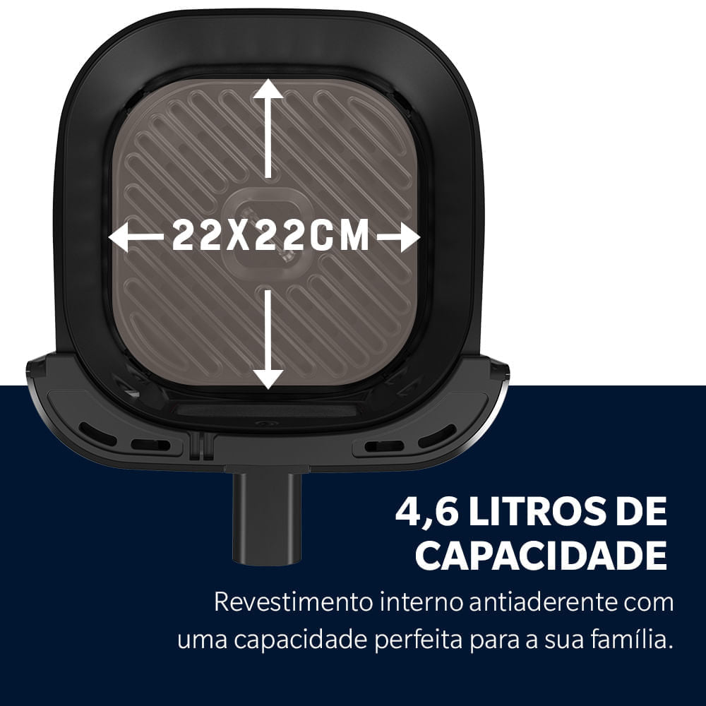 Fritadeira Inox Compact 4,6L Oster