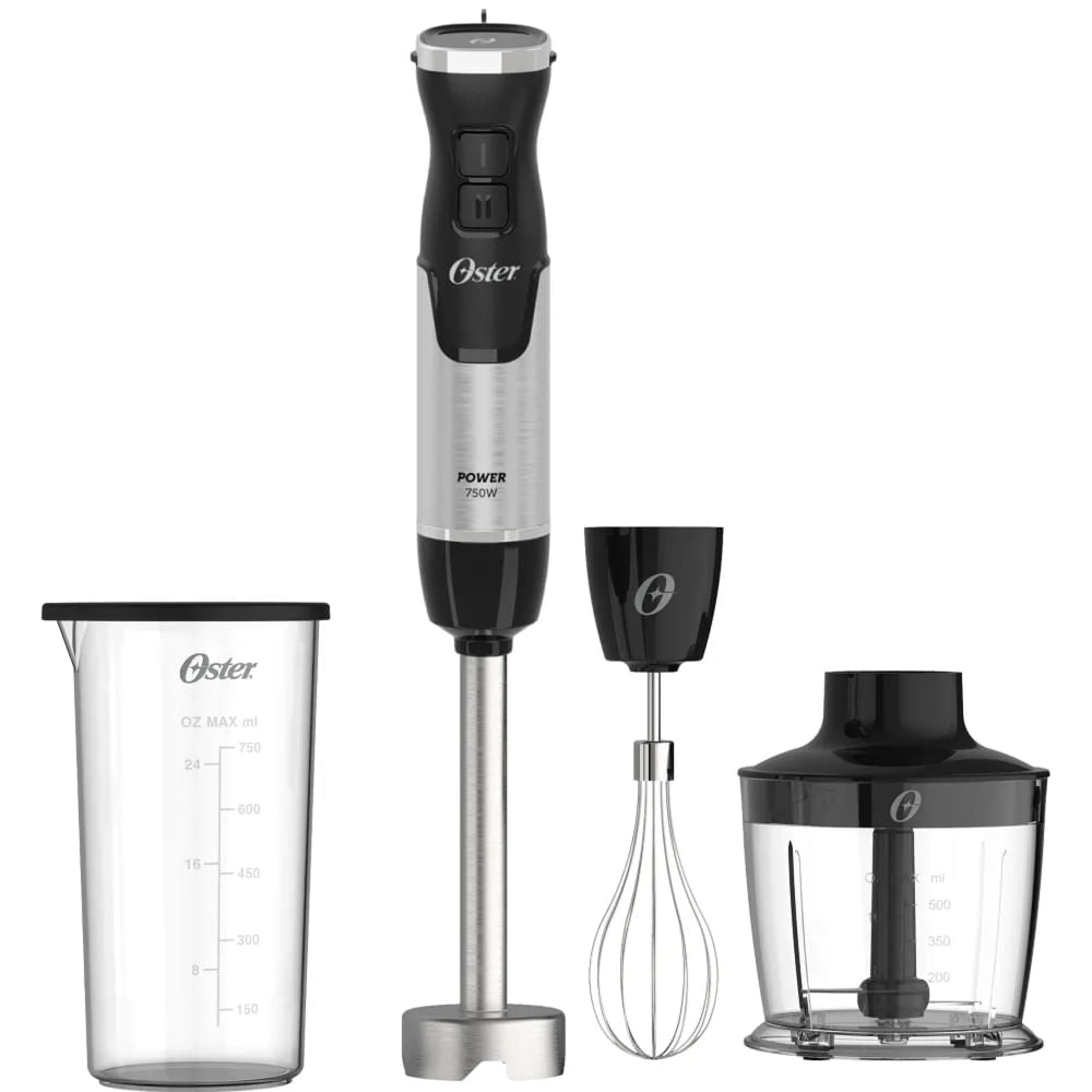 Kit Mixer Power 3 em 1 e Fritadeira Inox Digital 5L Oster