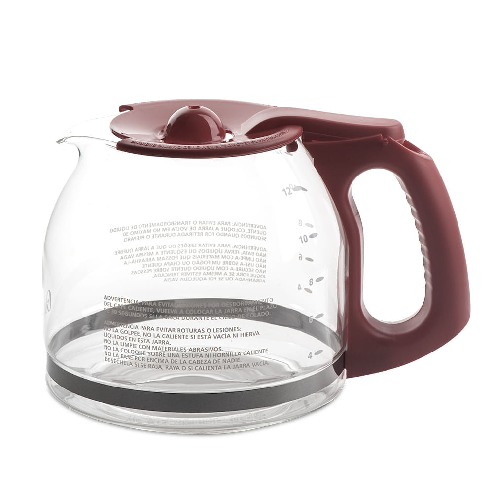 Jarra de Vidro para Cafeteira Oster Red Cuisine