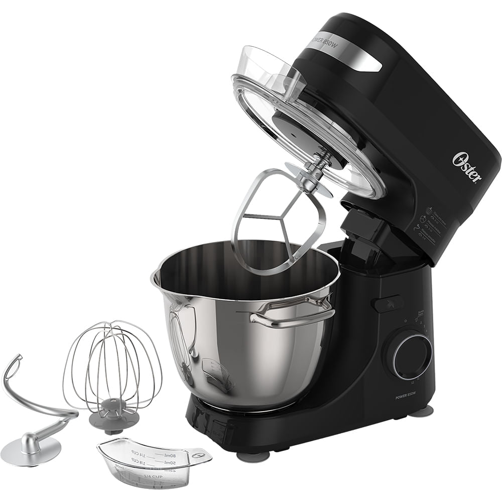 Kit Batedeira Planetária Bowl Inox III e Fritadeira 12L Oster