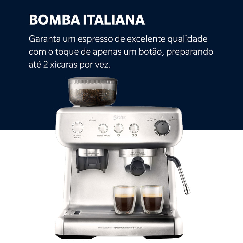 Cafeteira Espresso Oster Xpert Perfect Brew