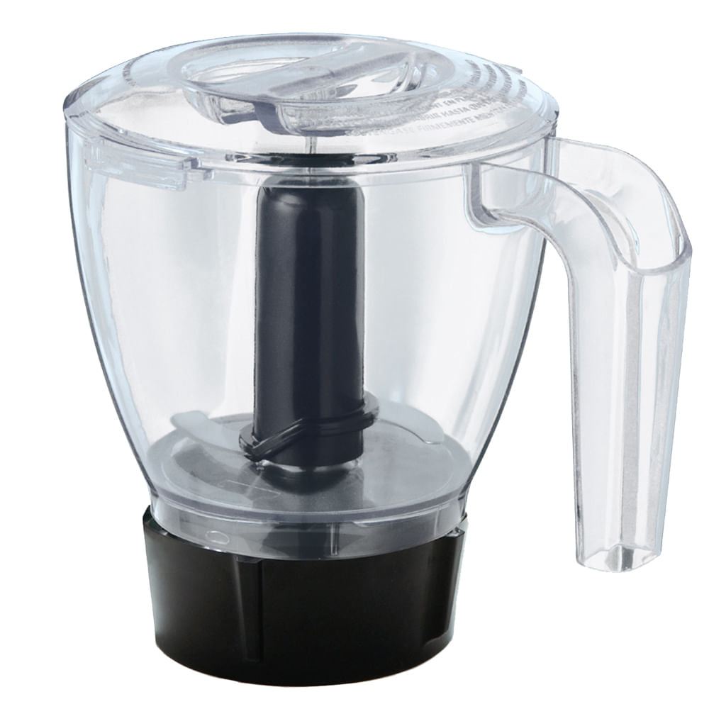Kit Super Chef Preto - Liquidificador e Acessórios
