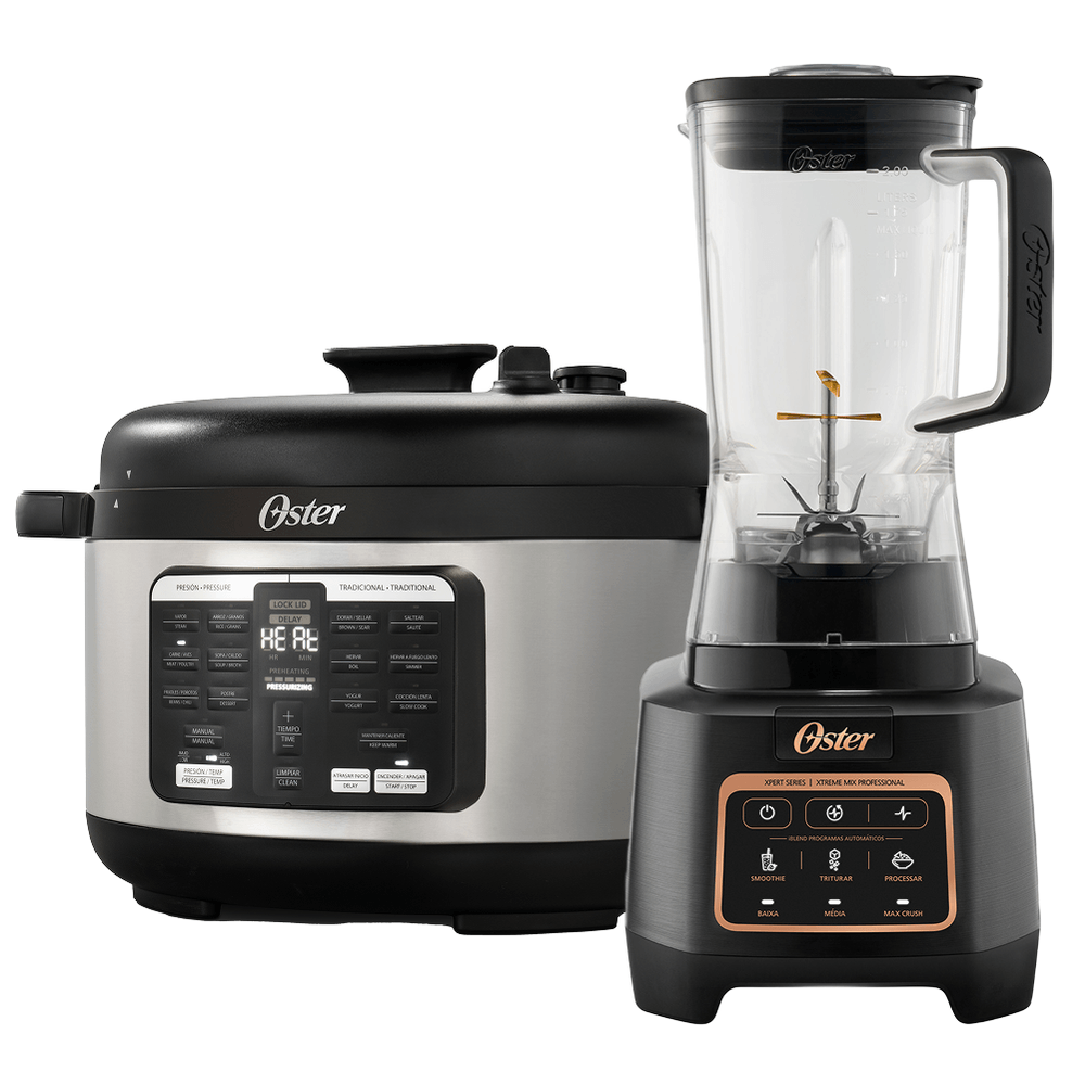Kit Liquidificador Xtreme Mix e Panela Multifunções 5,7L Oster