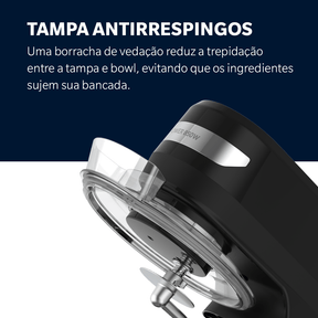 Batedeira Planetária Oster Bowl Inox III