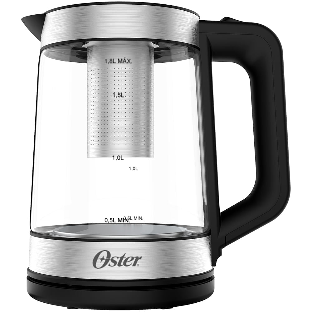 Kit Inox Cafeteira Espresso Nova Primalatte e Chaleira Oster Tea