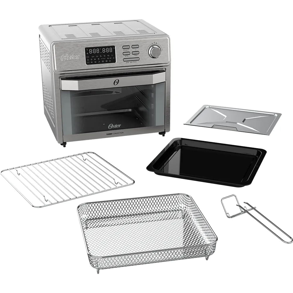 Kit Forno e Fryer 25L e Torradeira Inox Oster