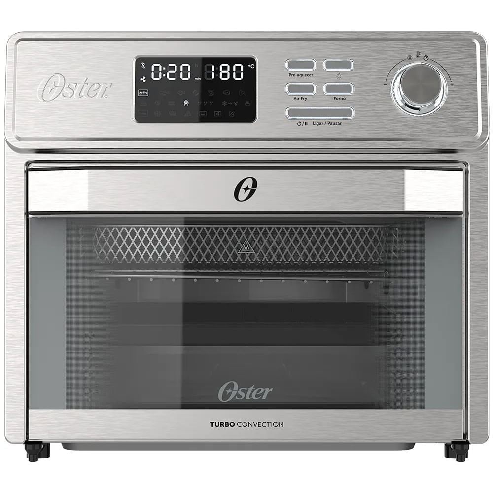 Kit Forno e Fryer 25L e Torradeira Inox Oster