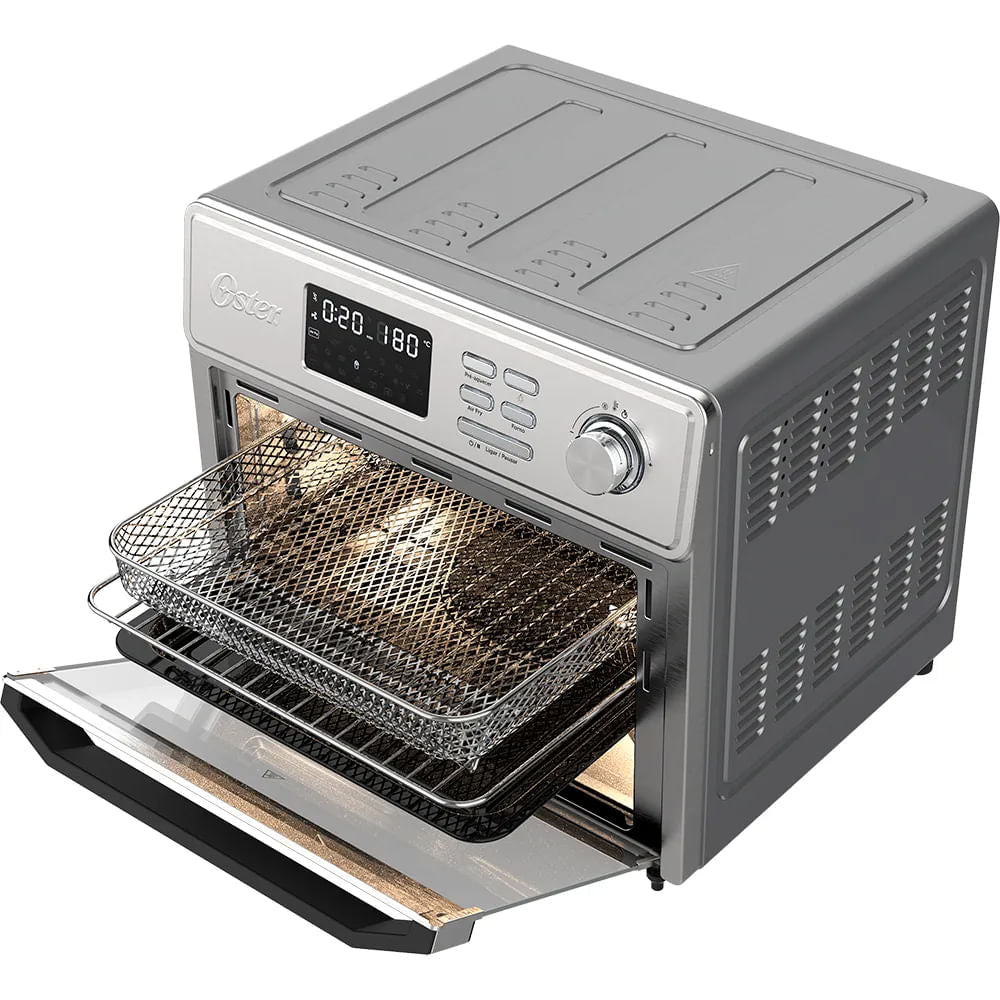 Kit Forno e Fryer 25L e Torradeira Inox Oster
