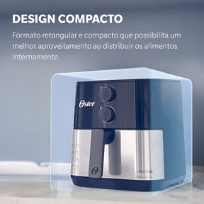 Fritadeira Inox Compact 4,6L Oster