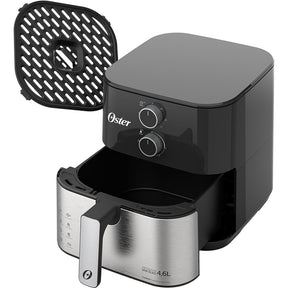 Kit Fritadeira Inox Compact 4,6L e Liquidificador 1400 Full Oster