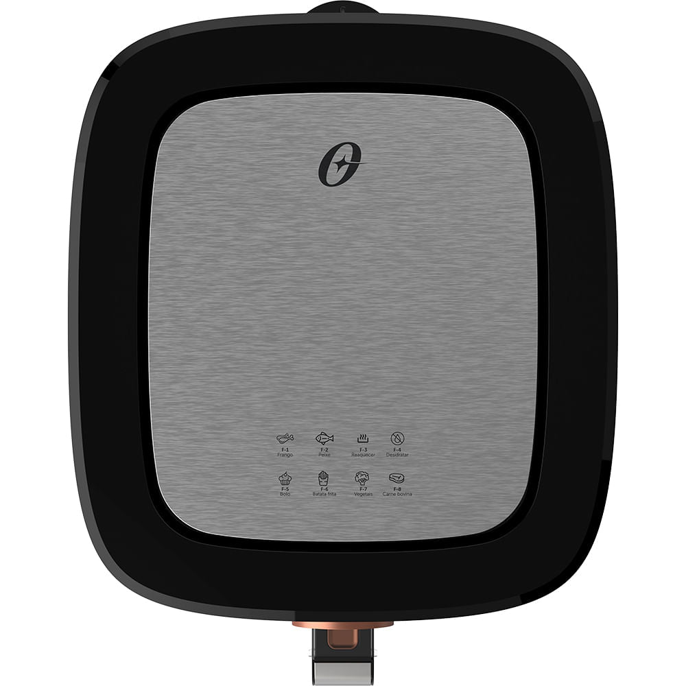 Fritadeira Sem Óleo 2 em 1 Black Inox 4,8L Oster