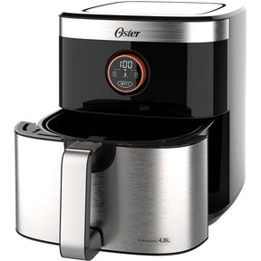 Fritadeira Sem Óleo 2 em 1 Black Inox 4,8L Oster