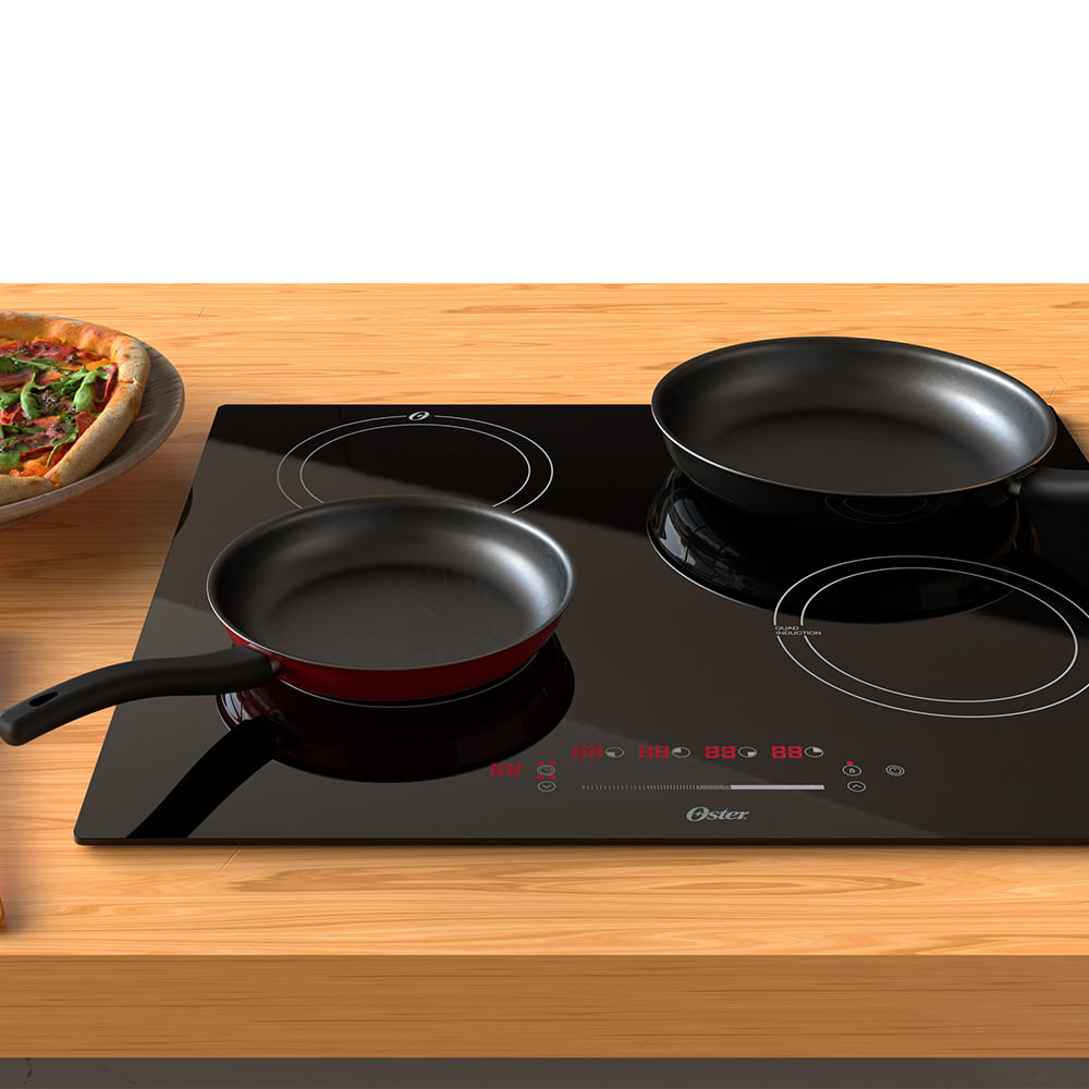 Cooktop de Indução 4 Bocas Oster Touch Screen - 220V
