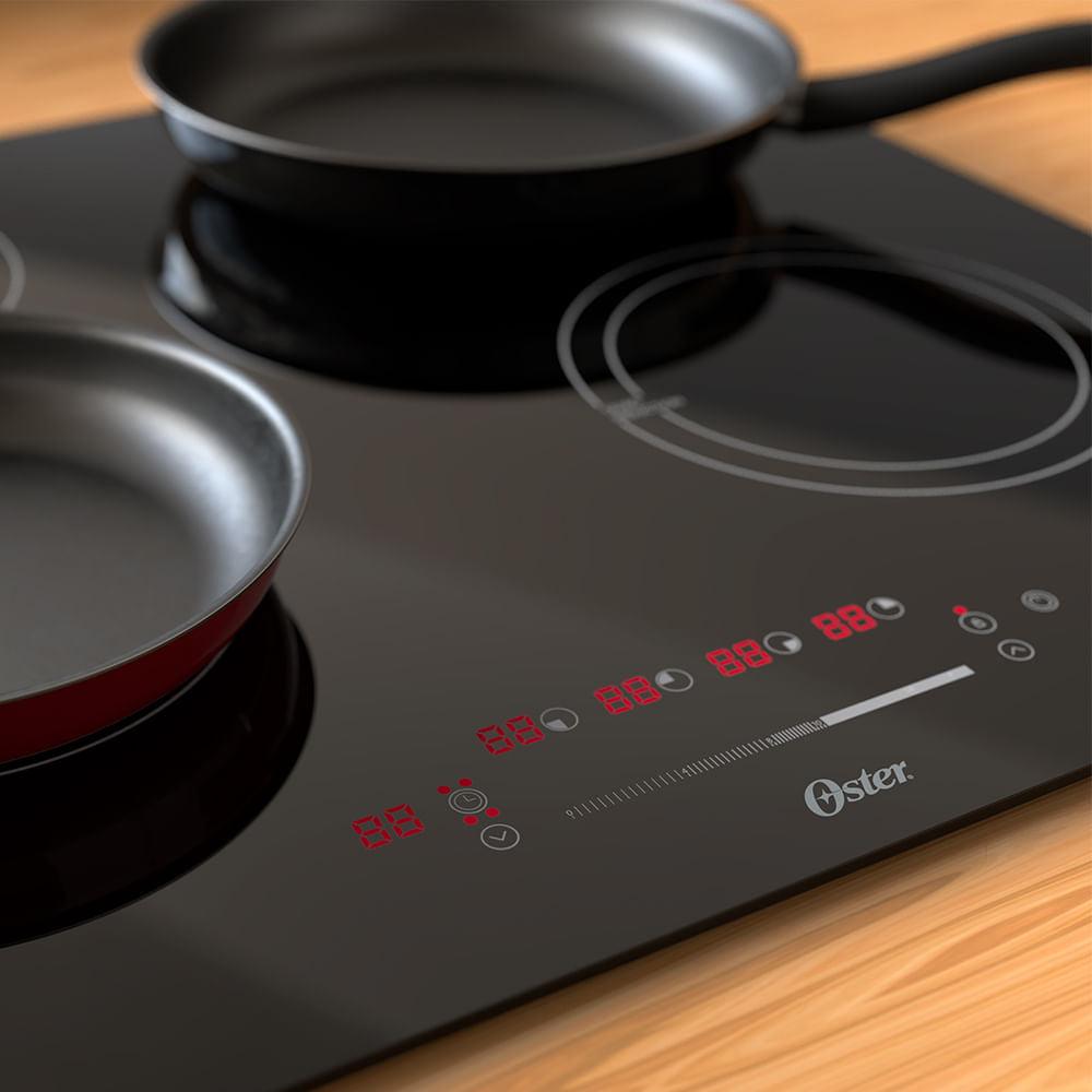 Cooktop de Indução 4 Bocas Oster Touch Screen - 220V