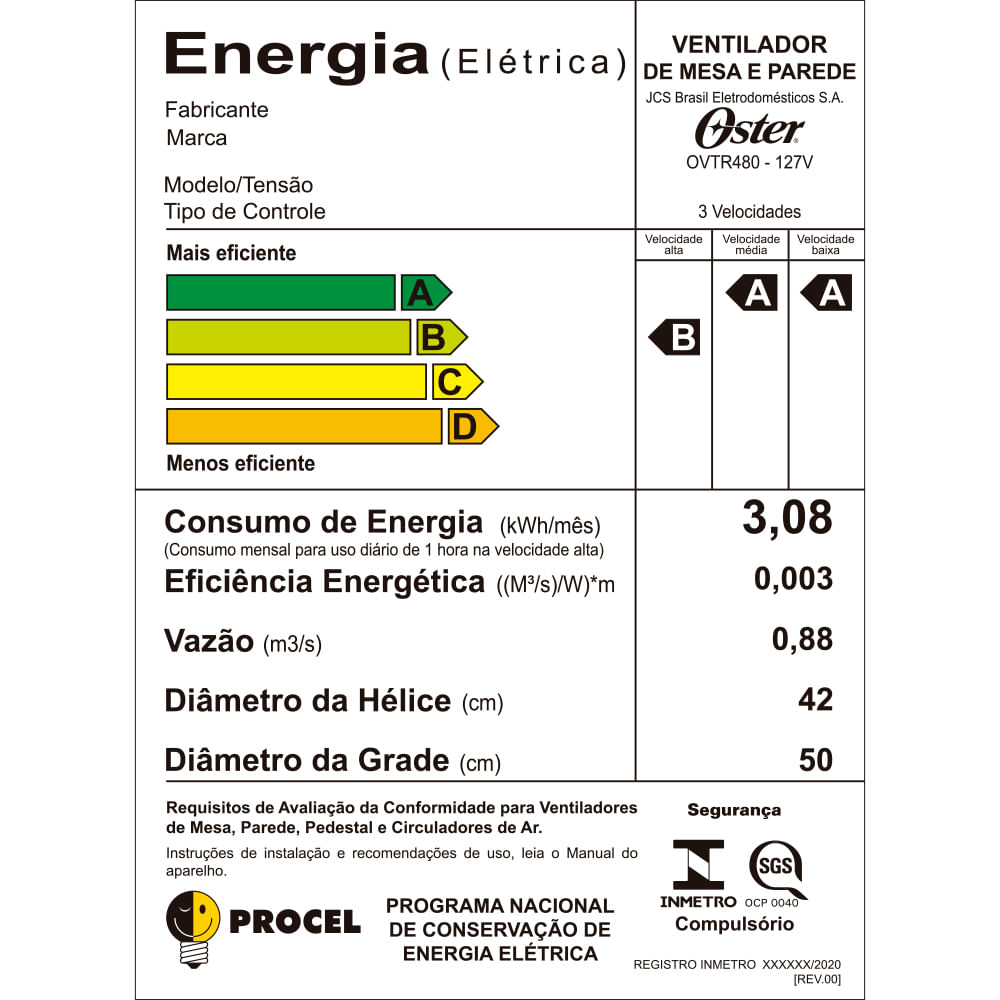 Ventilador Oster Super Breeze 2 em 1