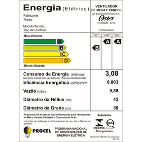 Ventilador Oster Super Breeze 2 em 1