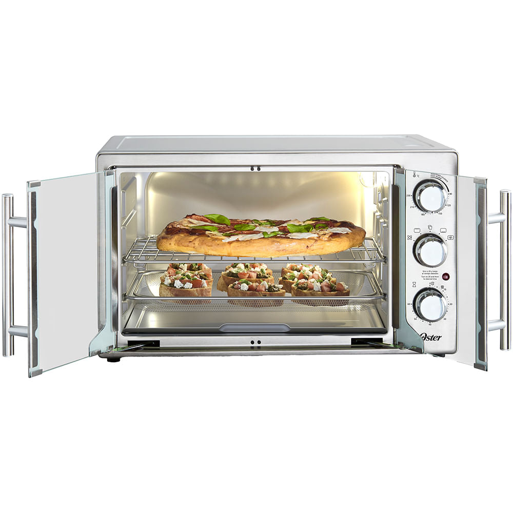 Kit Forno e Fryer French Door com Kit para Vinho Oster