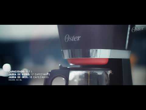 Cafeteira Oster Black com Jarra Térmica Inox 0,7L