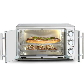 Kit Cafeteira Espresso Double e Forno e Fritadeira 42L French Door Oster