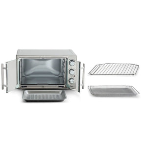 Kit Cafeteira Espresso Double e Forno e Fritadeira 42L French Door Oster